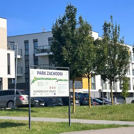 W Słupsku Z Klimatyzacją Balkonem Parkingiem Apartament Słupsk