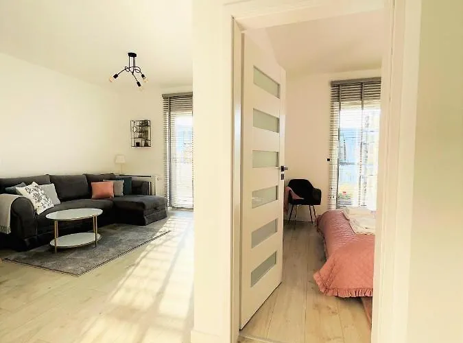 W Slupsku Z Klimatyzacja Balkonem Parkingiem * スウプスク