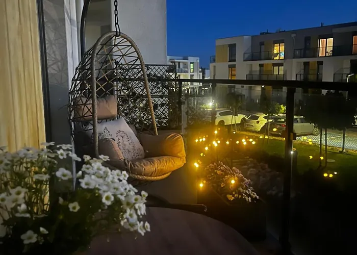 アパート W Slupsku Z Klimatyzacja Balkonem Parkingiem