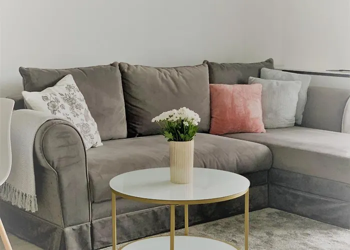 W Slupsku Z Klimatyzacja Balkonem Parkingiem スウプスク